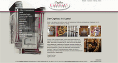 Desktop Screenshot of orgelbau-kaufmann.com